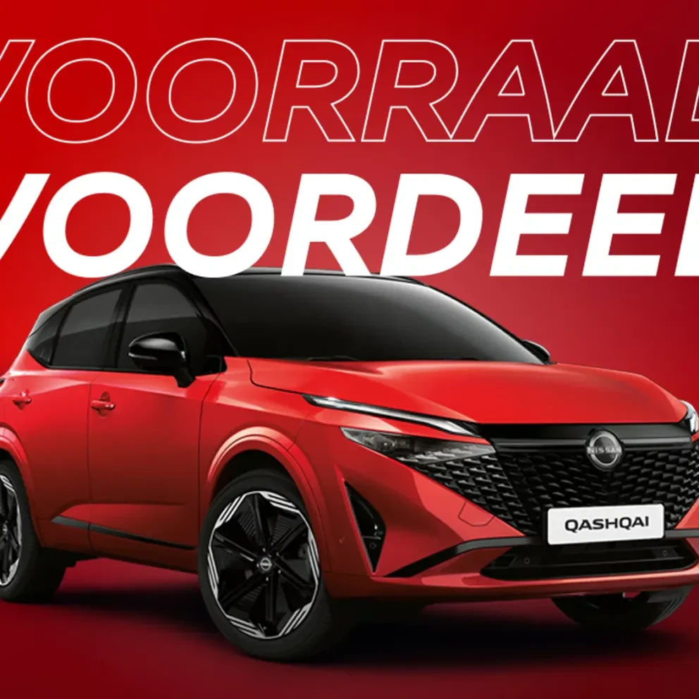 Qashqai - voorraad voordeel