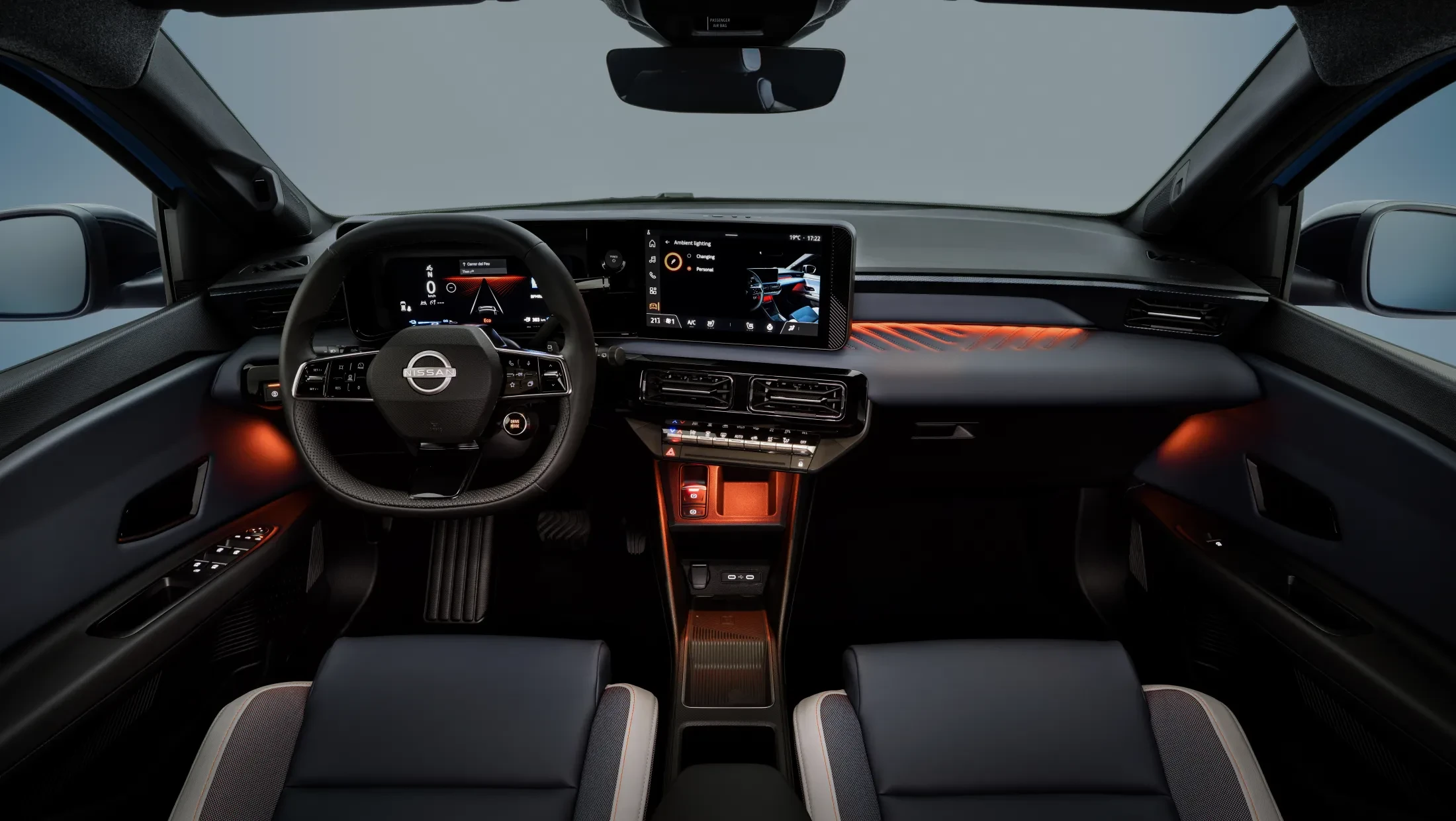 Nissan - Nieuwe Micra - Interieur Red