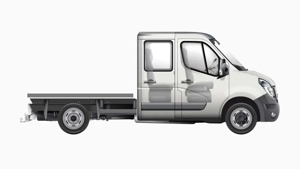 Nissan Interstar chassis achterwielaandrijving