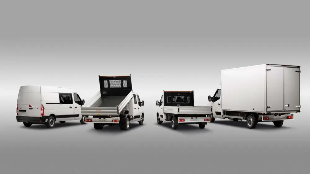 Nissan Interstar opbouwmogelijkheden