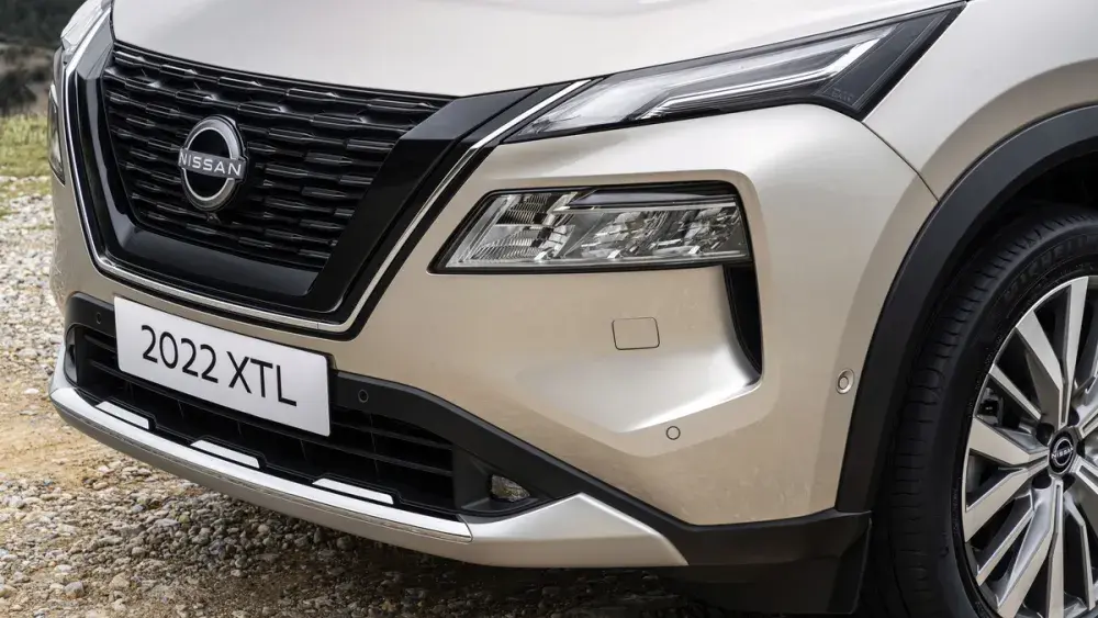Voorzijde X-trail