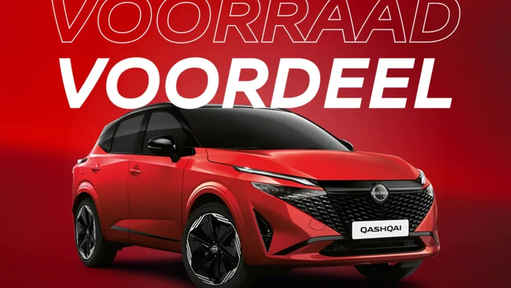 Qashqai - voorraad voordeel