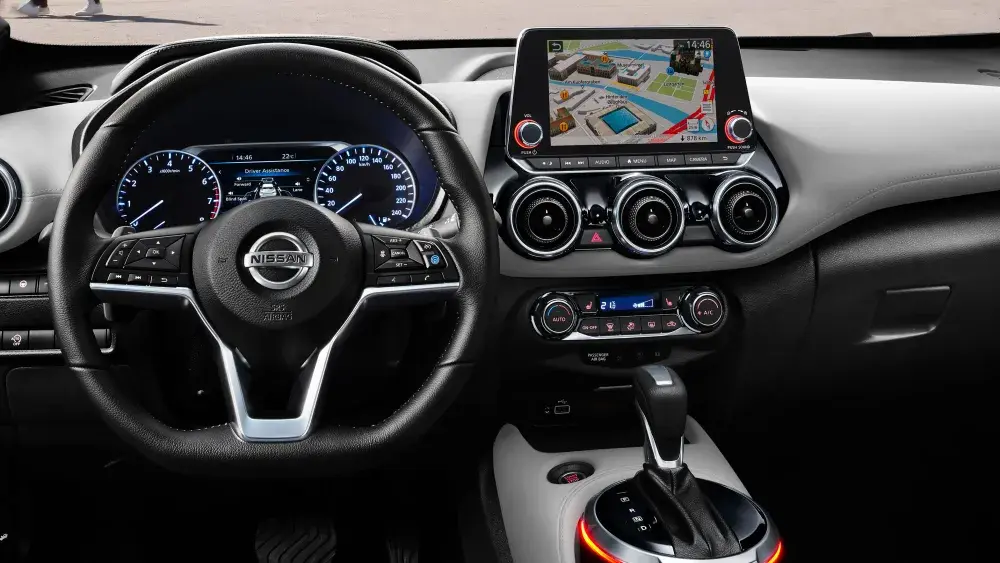 Nissan Juke dashboard